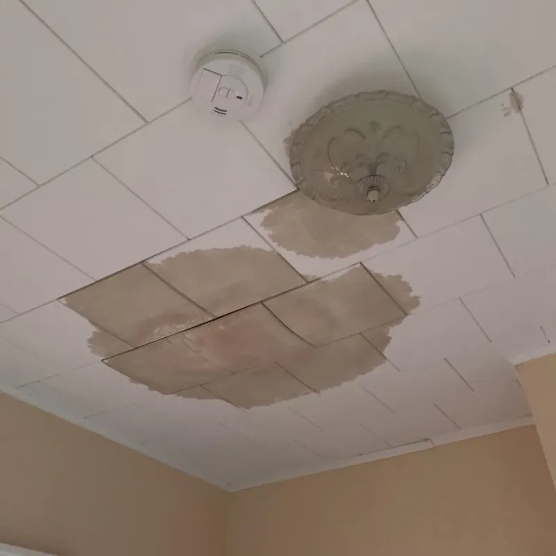 Ceiling Water Damage Repair in Shawnee County, KS